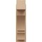 Ekena Millwork 8-in W x 18-in D x 30-in H Balboa Block Rough Cedar Woodgrain TimberThane Outlooker, Primed Tan OUTUR080X18X30BOA44RCPR - alternate 5